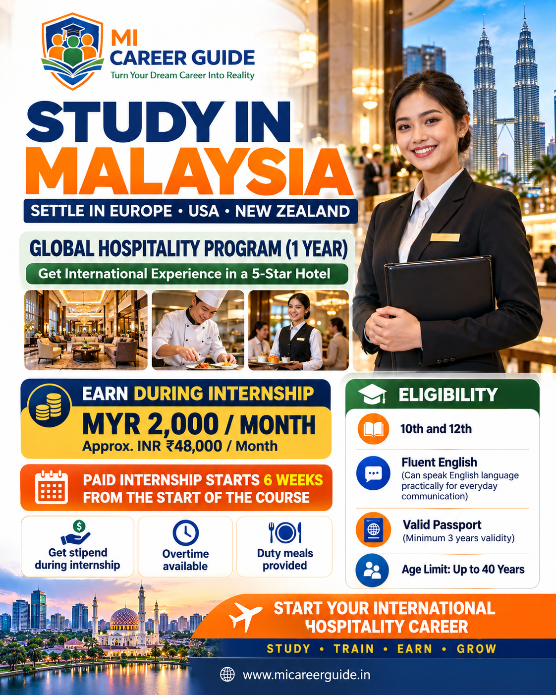 Study Hospitality in Malaysia - MI Career Guide